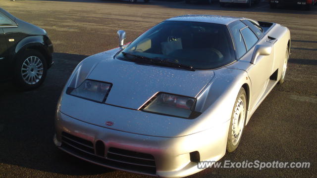 Bugatti EB110 spotted in Imola, Italy