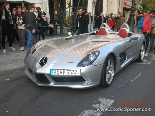 Mercedes SLR spotted in Berlin, Germany