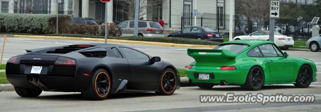 Lamborghini Murcielago spotted in Houston, Texas