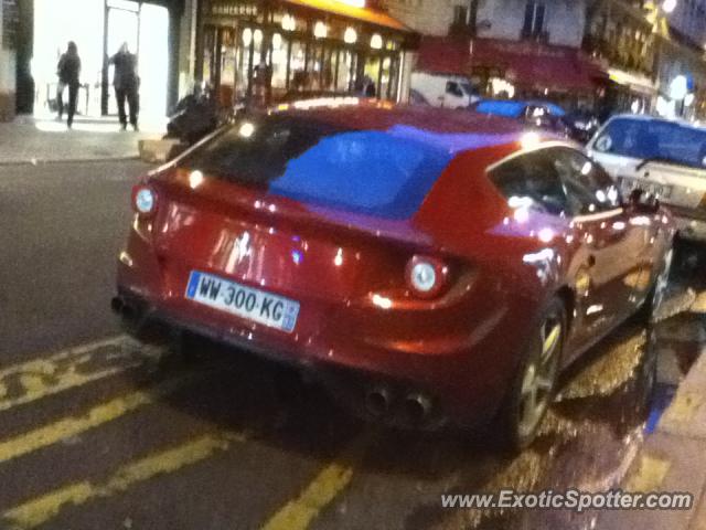 Ferrari FF spotted in Paris, France