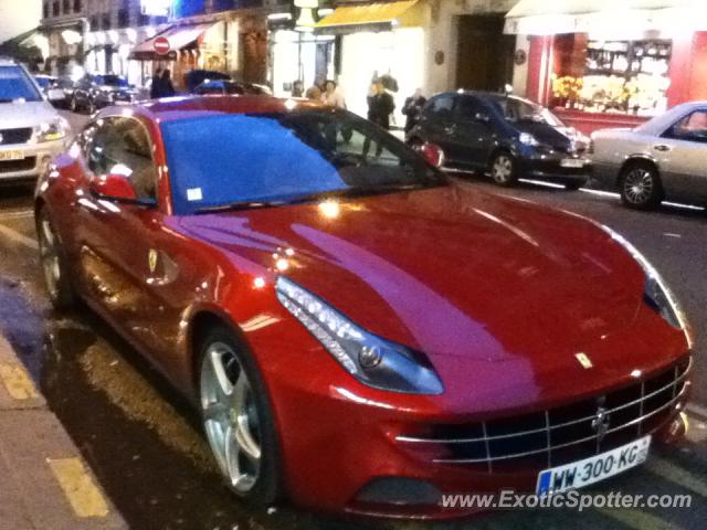 Ferrari FF spotted in Paris, France