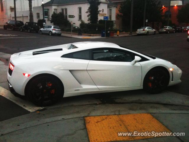 Lamborghini Gallardo spotted in Downtown San Diego, California