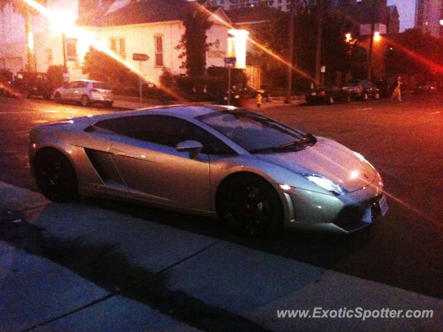 Lamborghini Gallardo spotted in Downtown San Diego, California