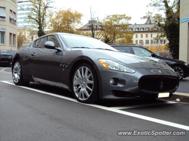 Maserati GranTurismo spotted in Zurich, Switzerland