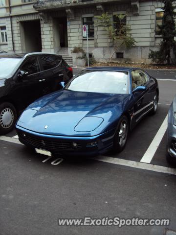 Ferrari 456 spotted in Zurich, Switzerland