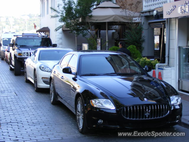 Maserati Quattroporte spotted in Istanbul, Turkey
