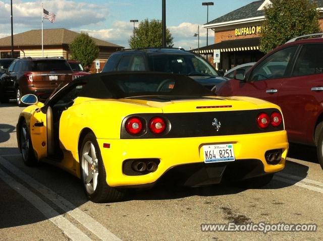 Ferrari 360 Modena spotted in Burr Ridge, Illinois