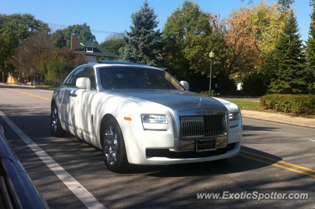 Rolls Royce Ghost spotted in La Grange, Illinois