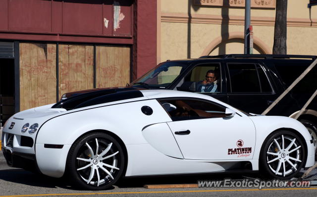 Bugatti Veyron spotted in Beverly Hills, California