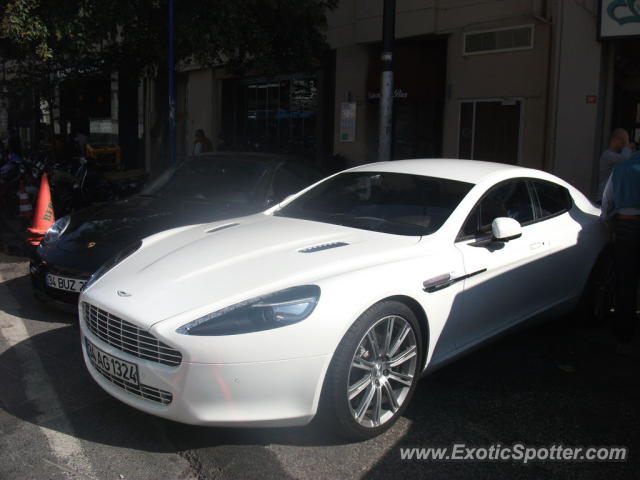 Aston Martin Rapide spotted in Istanbul, Turkey