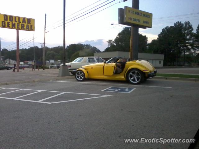 Plymouth Prowler spotted in Henderson, Tennessee