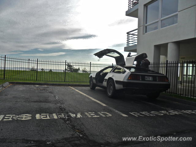 DeLorean DMC-12 spotted in Old Orchard, Maine