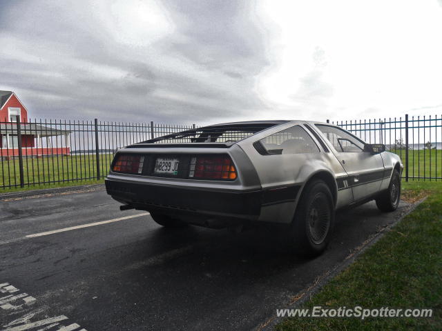 DeLorean DMC-12 spotted in Old Orchard, Maine