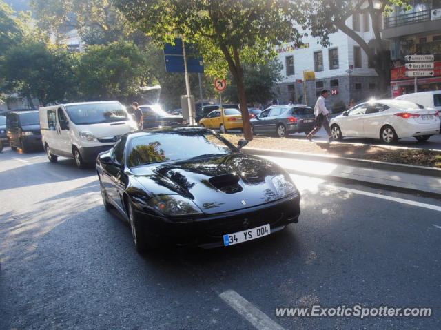 Ferrari 575M spotted in Istanbul, Turkey