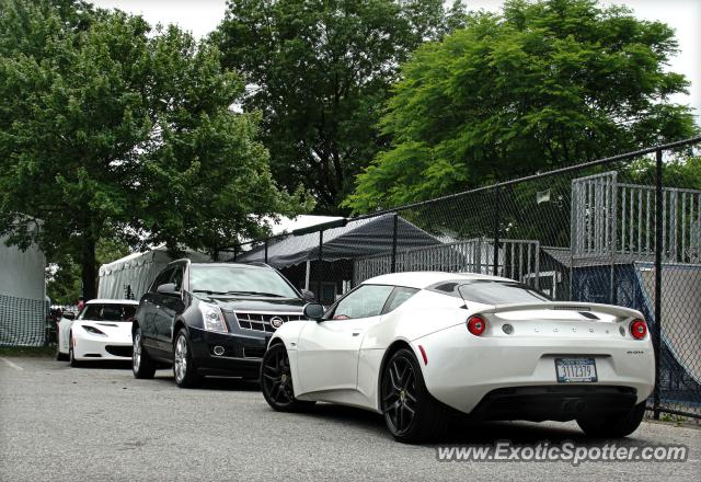 Lotus Evora spotted in Greenwich, Connecticut