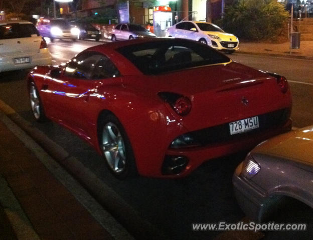 Ferrari California spotted in Brisbane, Australia