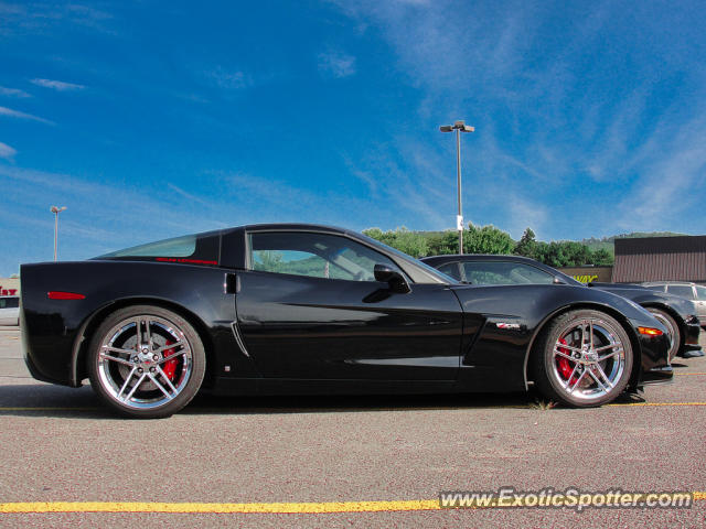 Chevrolet Corvette Z06 spotted in Oneonta, New York