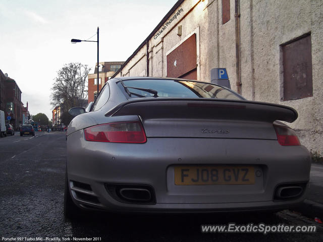Porsche 911 Turbo spotted in York, United Kingdom