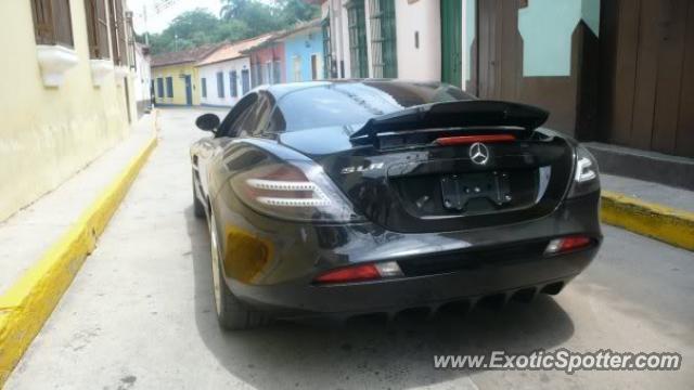 Mercedes SLR spotted in Choroni, Venezuela