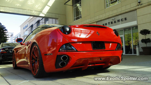 Ferrari California spotted in Atlanta, Georgia