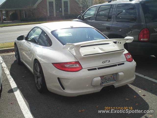 Porsche 911 GT3 spotted in Florence, Alabama