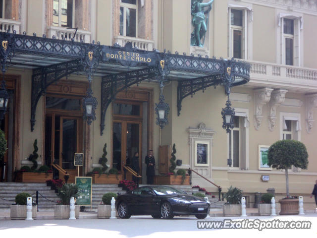 Aston Martin DB9 spotted in Monte Carlo, Monaco