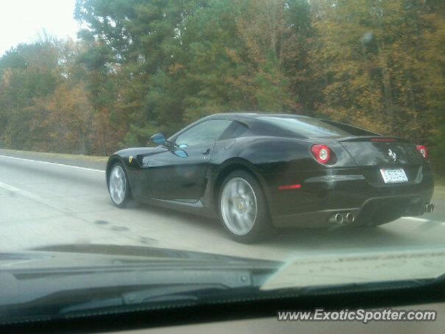 Ferrari 599GTB spotted in Beaufort, South Carolina