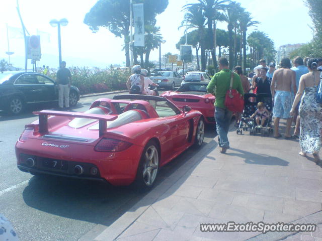 Porsche Carrera GT spotted in Cannes, France