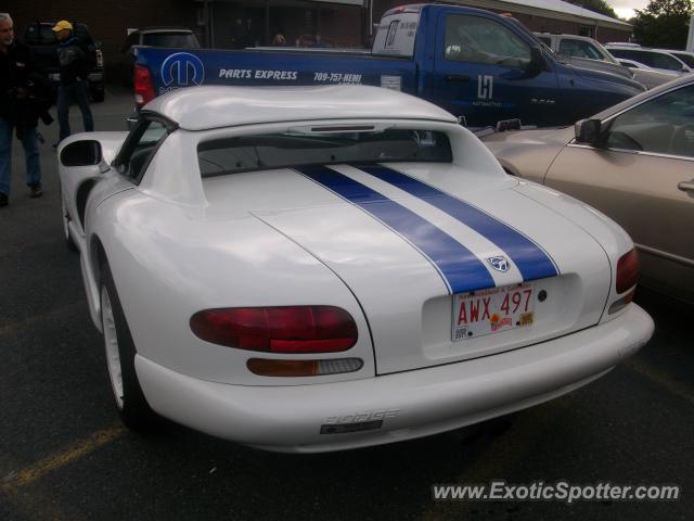 Dodge Viper spotted in St John's, Newfoundland, Canada
