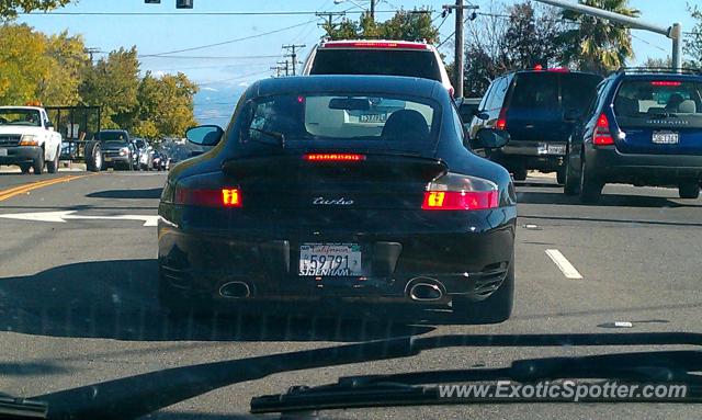 Porsche 911 Turbo spotted in Redding , California