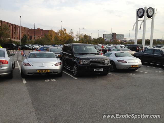 Mercedes SLS AMG spotted in Manchester, United Kingdom
