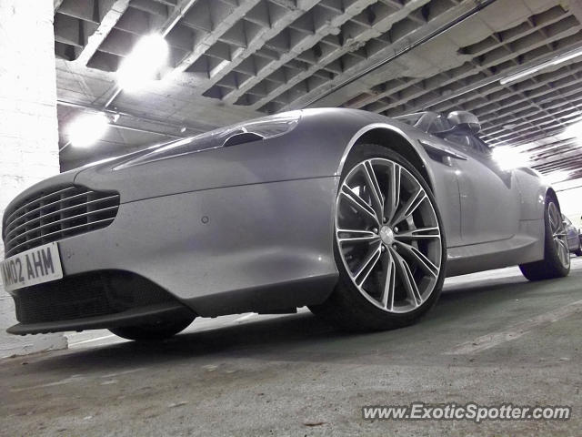 Aston Martin Virage spotted in York, United Kingdom