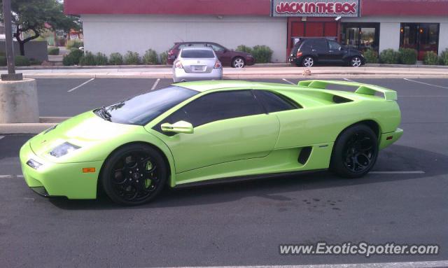Lamborghini Diablo spotted in Tucson, Arizona