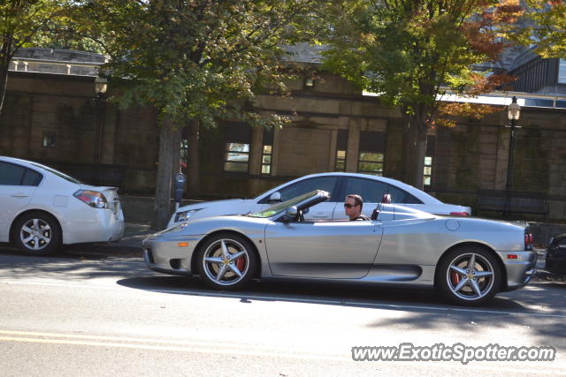Ferrari 360 Modena spotted in Princeton, New Jersey