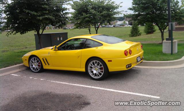 Ferrari 575M spotted in St. Louis, Missouri