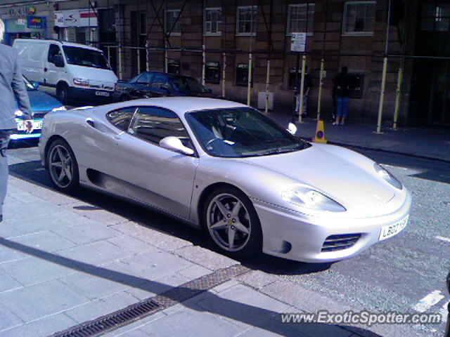 Ferrari 360 Modena spotted in Newcastle Upon Tyne, United Kingdom