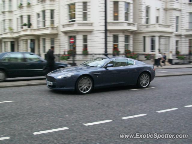Aston Martin DB9 spotted in London, United Kingdom