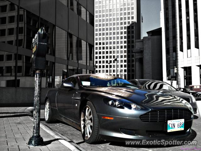 Aston Martin DB9 spotted in Winnipeg, Manitoba, Canada