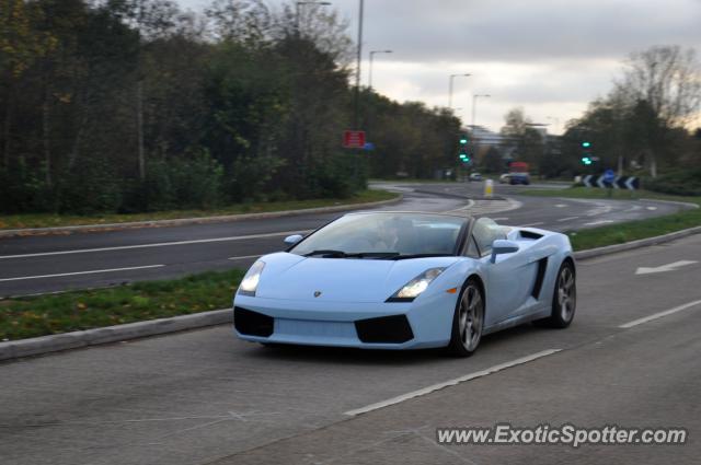 Lamborghini Gallardo spotted in Birmingham, United Kingdom