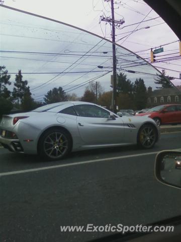 Ferrari California spotted in Bethesda, Maryland