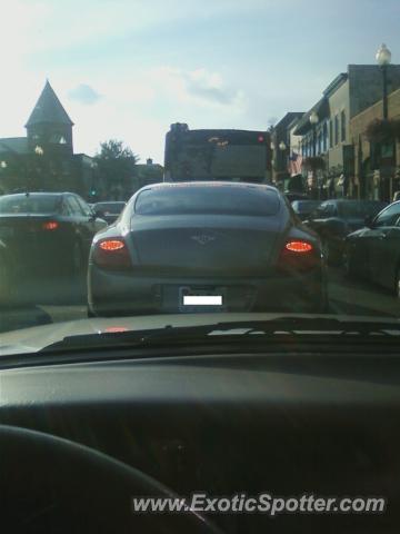 Bentley Continental spotted in Washington, DC, Maryland