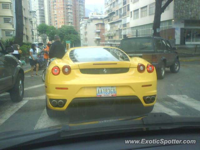 Ferrari F430 spotted in Caracas, Venezuela