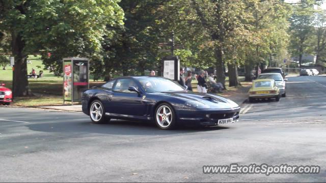 Ferrari 550 spotted in Harrogate, United Kingdom