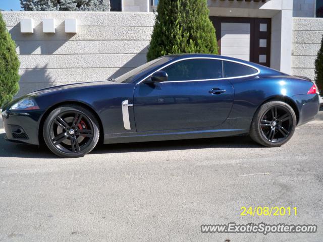 Jaguar XKR-S spotted in Damascus, Syria