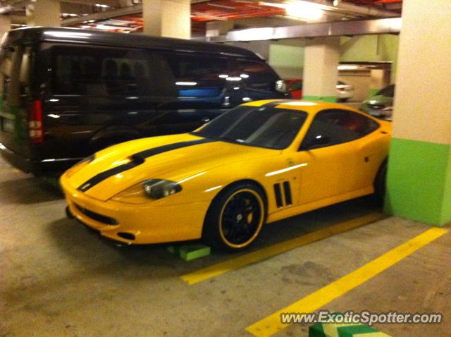 Ferrari 575M spotted in Alabang, Philippines
