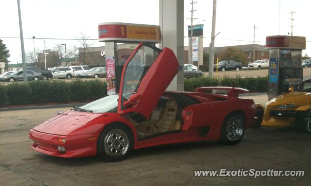 Lamborghini Diablo spotted in Cordova, Tennessee