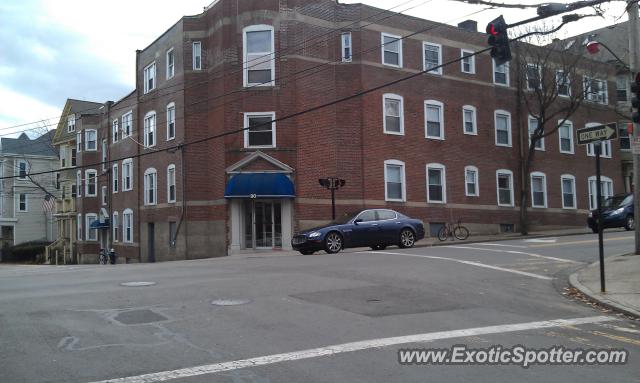 Maserati Quattroporte spotted in Brookline, Massachusetts