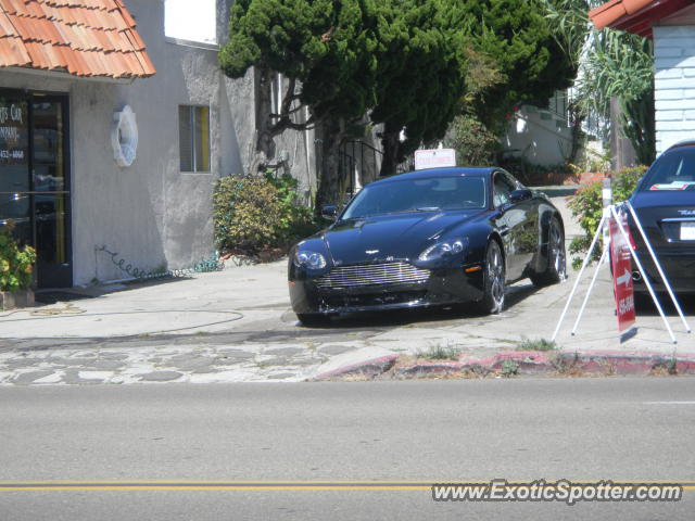 Aston Martin Vantage spotted in San Diego,la Jolla, California