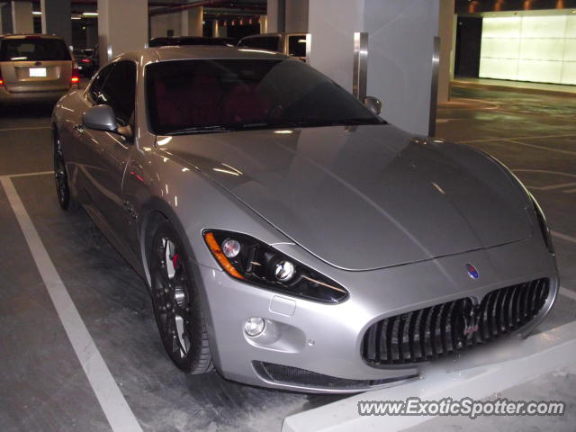 Maserati GranTurismo spotted in Abu Dhabi, United Arab Emirates