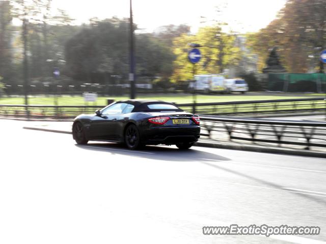 Maserati GranCabrio spotted in London, United Kingdom